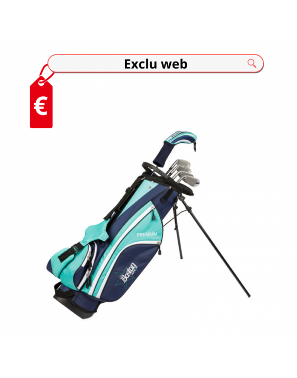 boston junior pack premium 12 serie sac 6 clubs 1