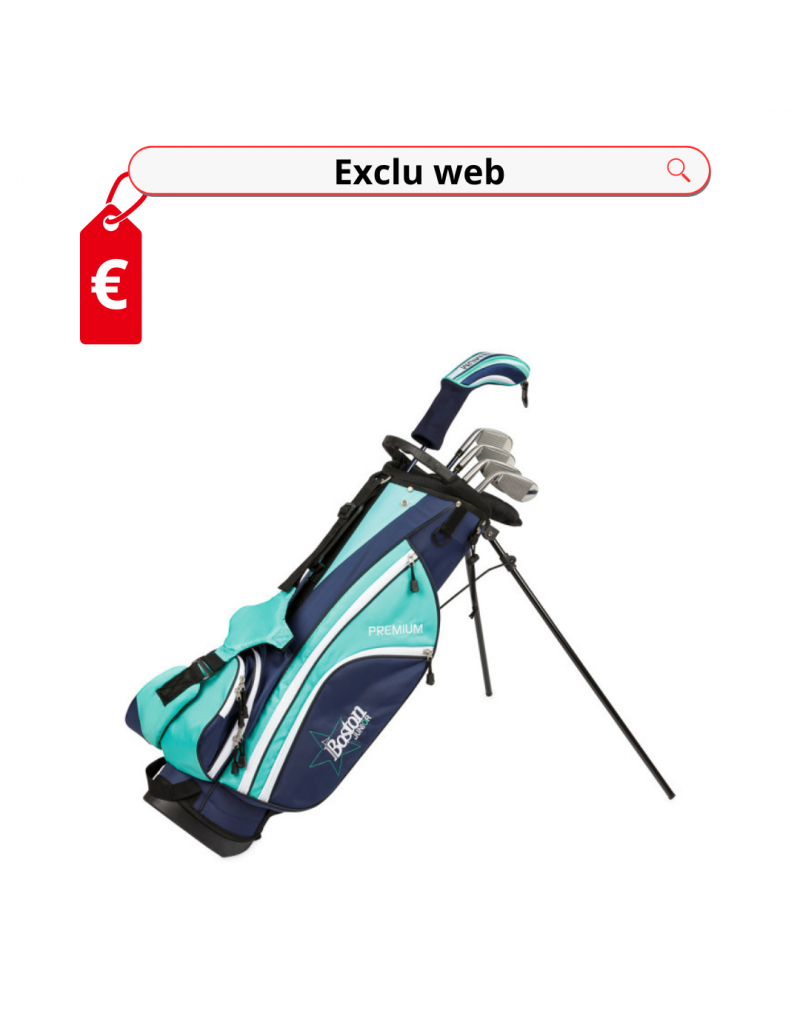 boston junior pack premium 12 serie sac 6 clubs 1